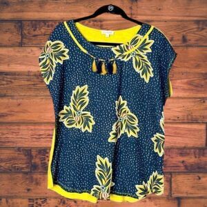 5 for $25🔥Small With Love Fringe Front Blouse